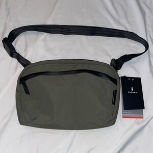 Alpaka Flight Sling Green Axoflux‎ 210D Ripstop Nylon Crossbody Bag AA010460518
